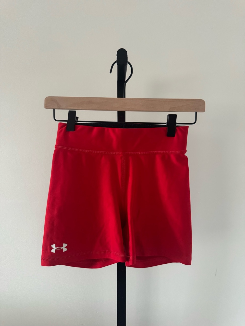 Under Armour Women's Vibrant Red Athletic Shorts